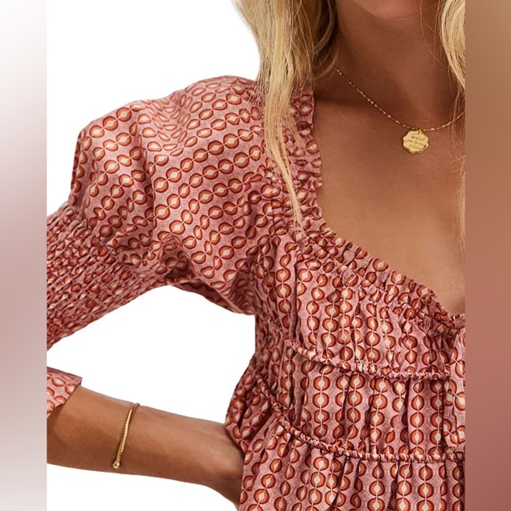 Free People Star Dip Mini Dress - Picture 3 of 7